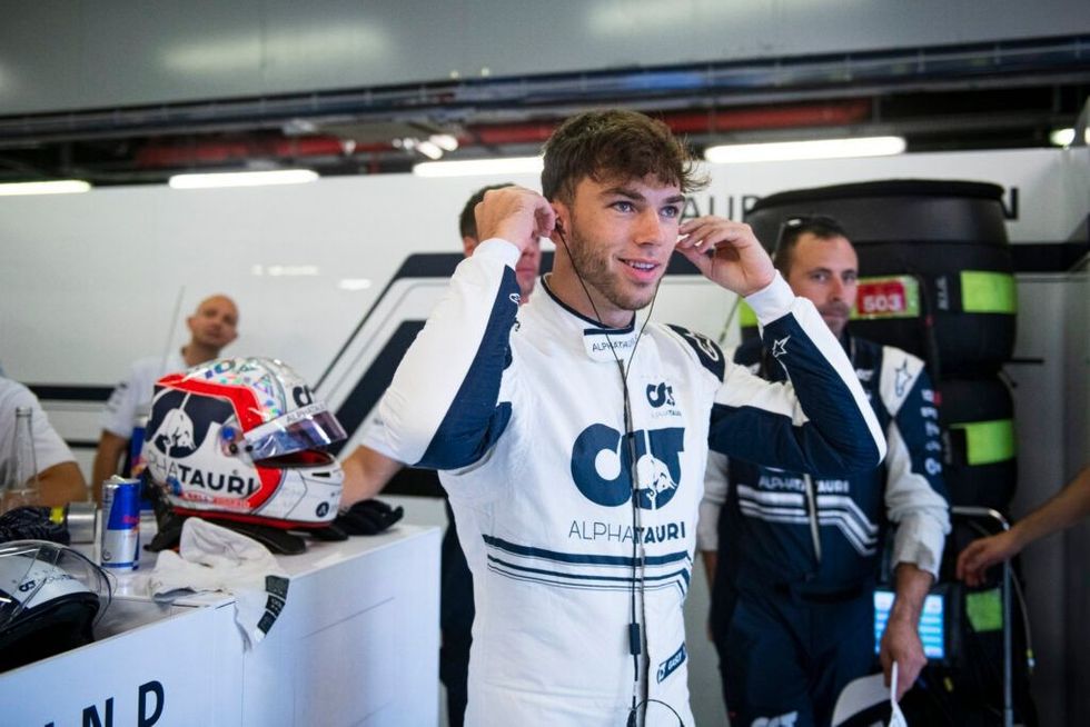 Pierre Gasly në Abu Dhabi
