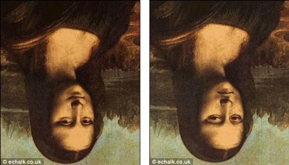 Piktura e famshme kthehet së prapthi veshtire te dallohet origjinali foto 2