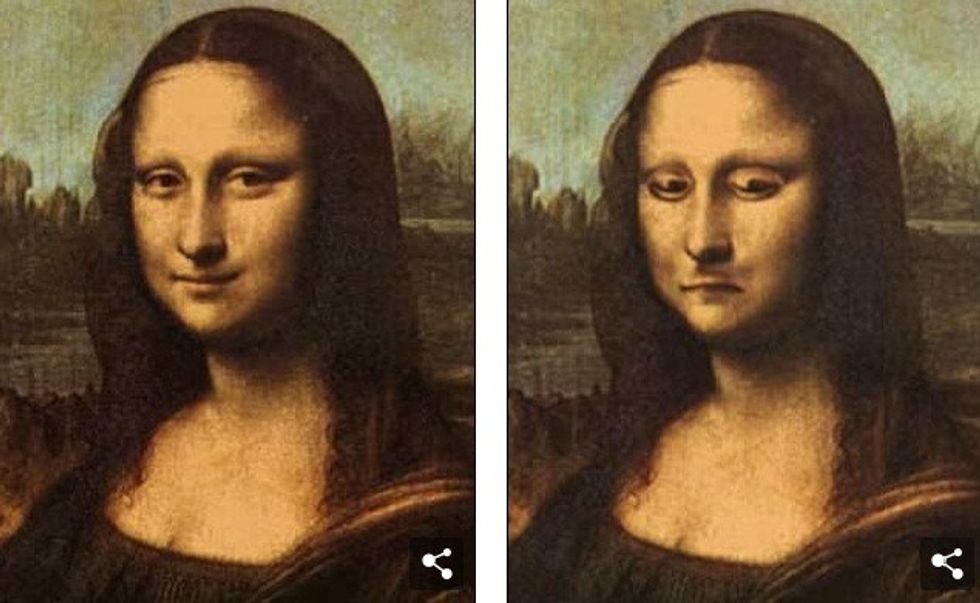 Piktura e famshme kthehet së prapthi veshtire te dallohet origjinali foto 3