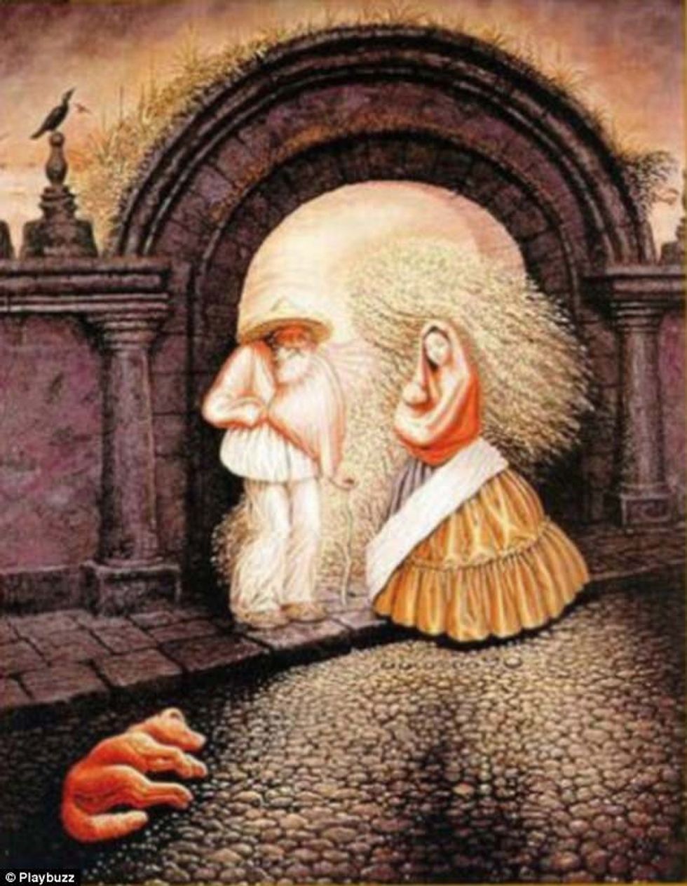 Piktura lashtë shfaqë nëntë fytyra të ndryshme provoni ti gjeni te gjitha foto