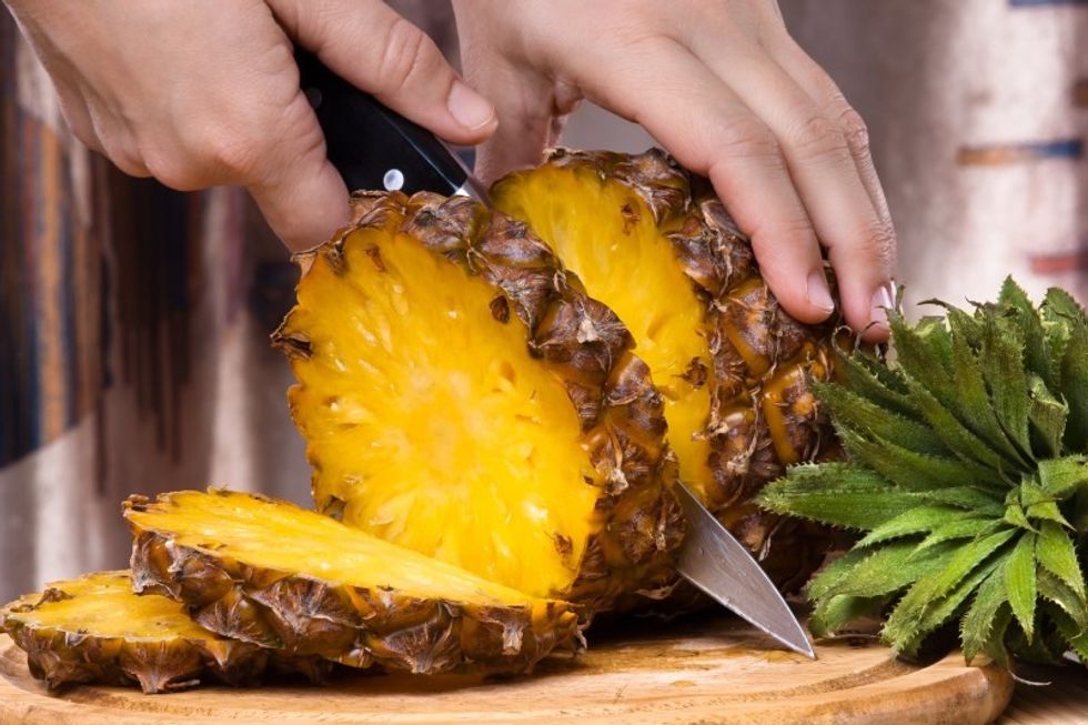 Pineapple Improves Eye Health