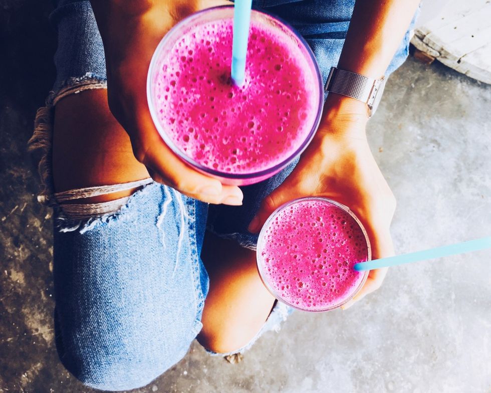 Pineapple Orange Ginger Beet Smoothie