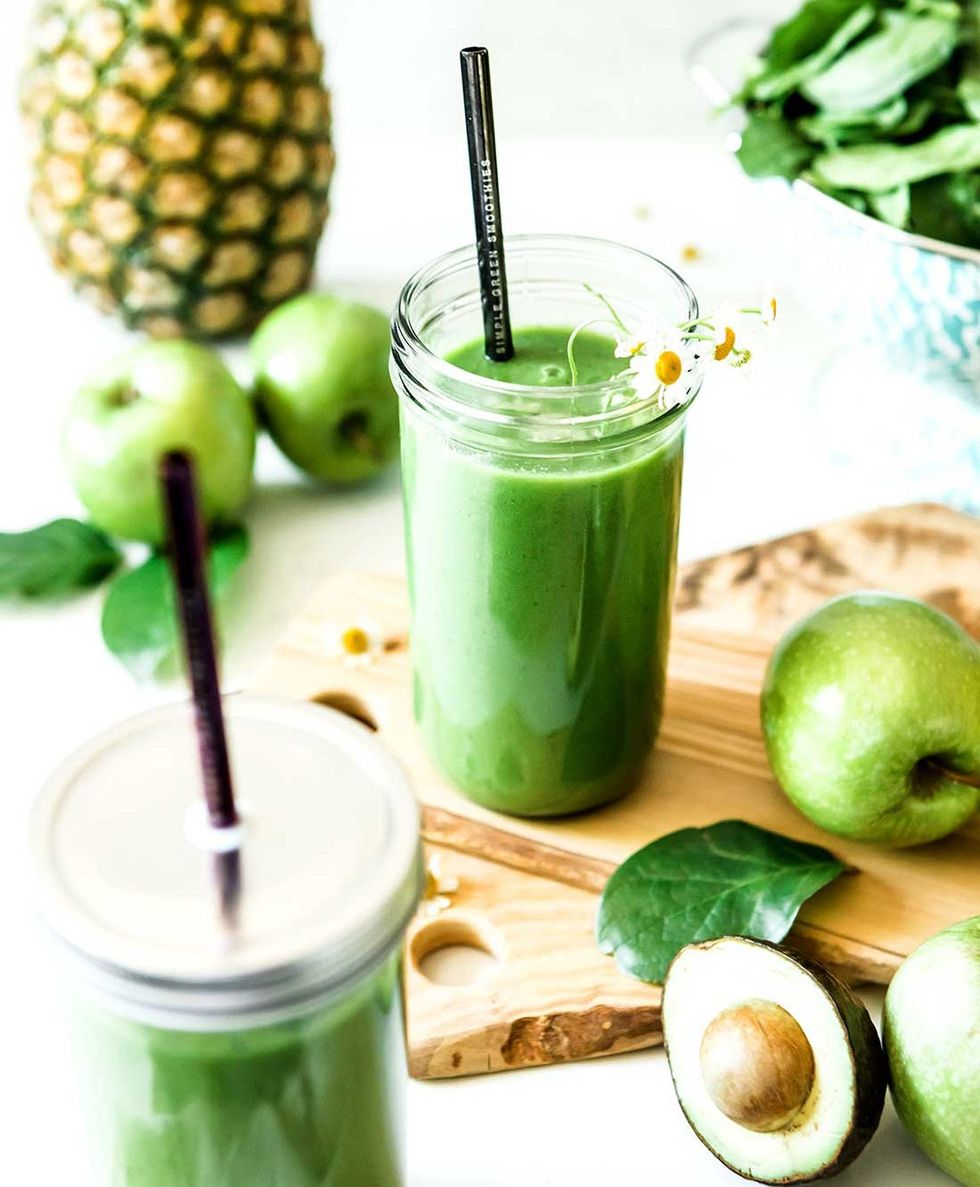 Pineapple Paradise Spinach Smoothie Culinary Hill square