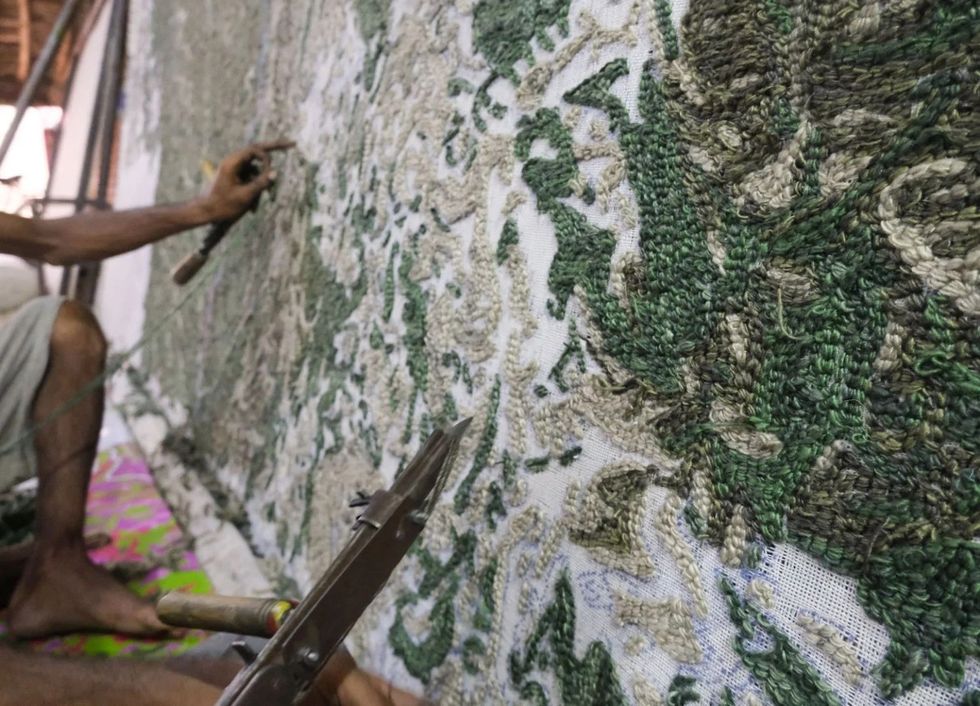 Plastic Rivers by Álvaro Catalán de Ocón GAN Rugs