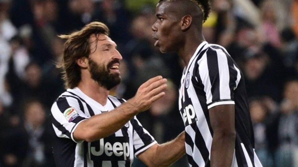 pogba dua t euml b euml hem si pirlo hd