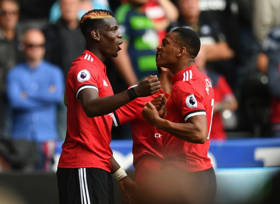 Pogba Martial
