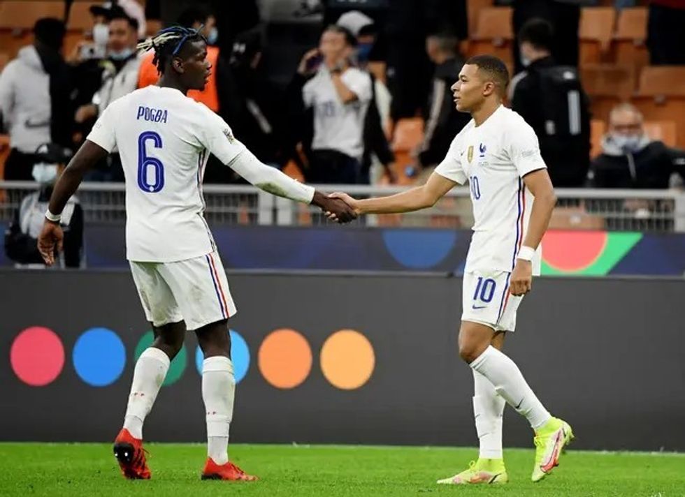 pogba mbappe 1