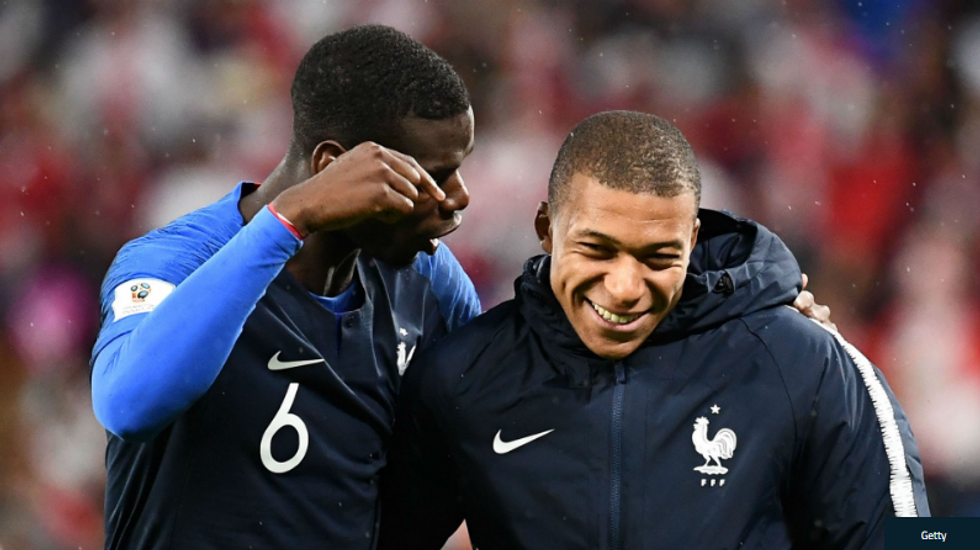 Pogba Mbappe