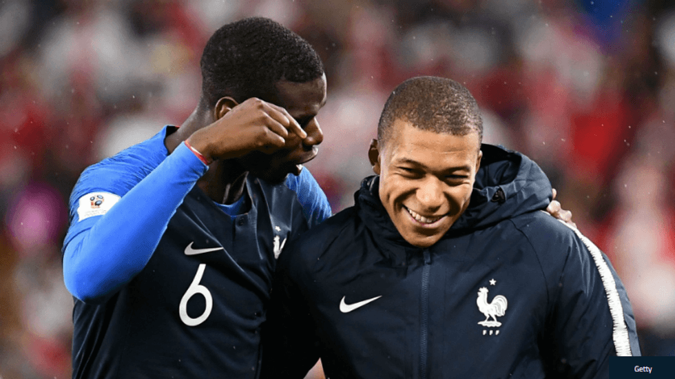 Pogba Mbappe