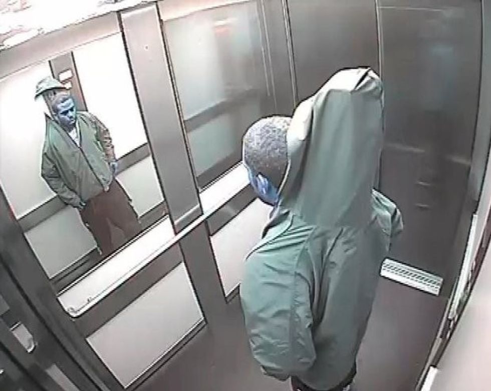 Police have released a picture of a man who they wish to trace in connection with an alleged theft of a venetian blind from the Dunelm Mill store in Nene Valley Retail Park, St James Mill Road, Northampton. See News Team story NTIBLINDS; Sometime between 2pm and 2.25pm on Sunday, 16 October, a man entered the store and allegedly concealed a venetian blind down one trouser leg and up the back of his jacket. He then left the store making no attempt to pay for the item. He was followed by staff up a nearby canal path, where he dropped the blind before making off. The blind was damaged as a result.