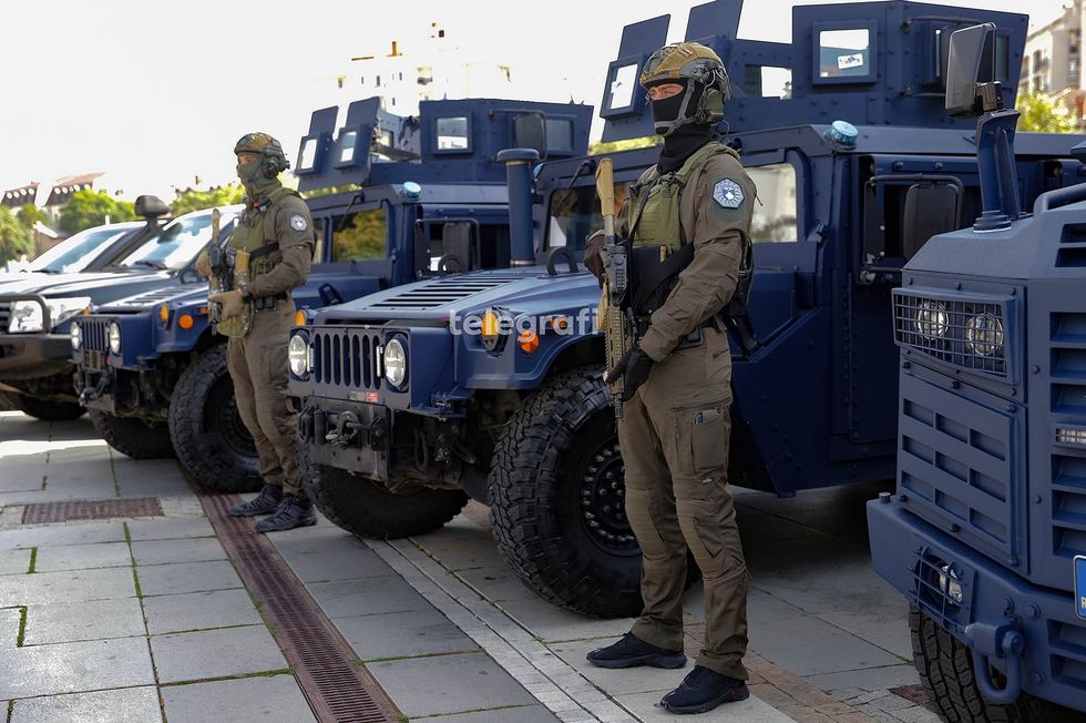 Policia e Kosoves i ekspozon me rastin e 24 vjetorit te themelimit Forcat Speciale foto Ridvan Slivova 17