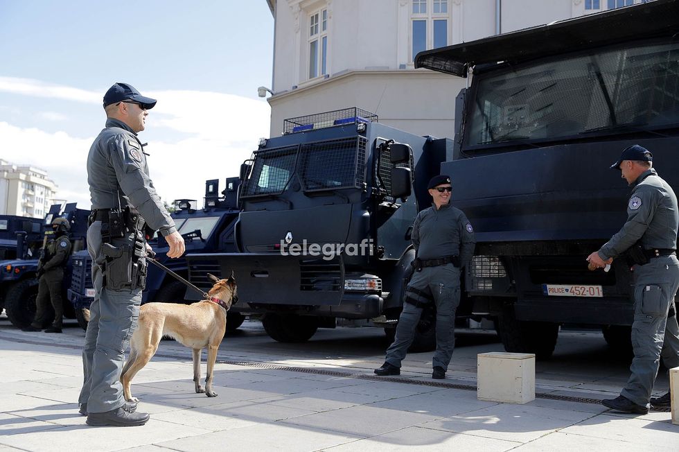 Policia e Kosoves i ekspozon me rastin e 24 vjetorit te themelimit foto Ridvan Slivova 10