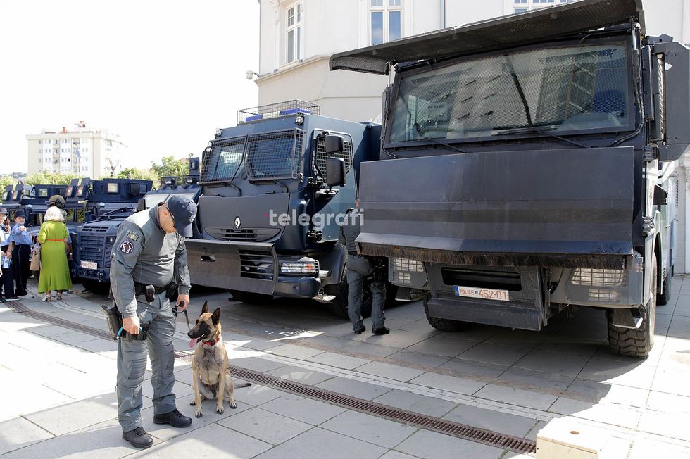 Policia e Kosoves i ekspozon me rastin e 24 vjetorit te themelimit foto Ridvan Slivova 30