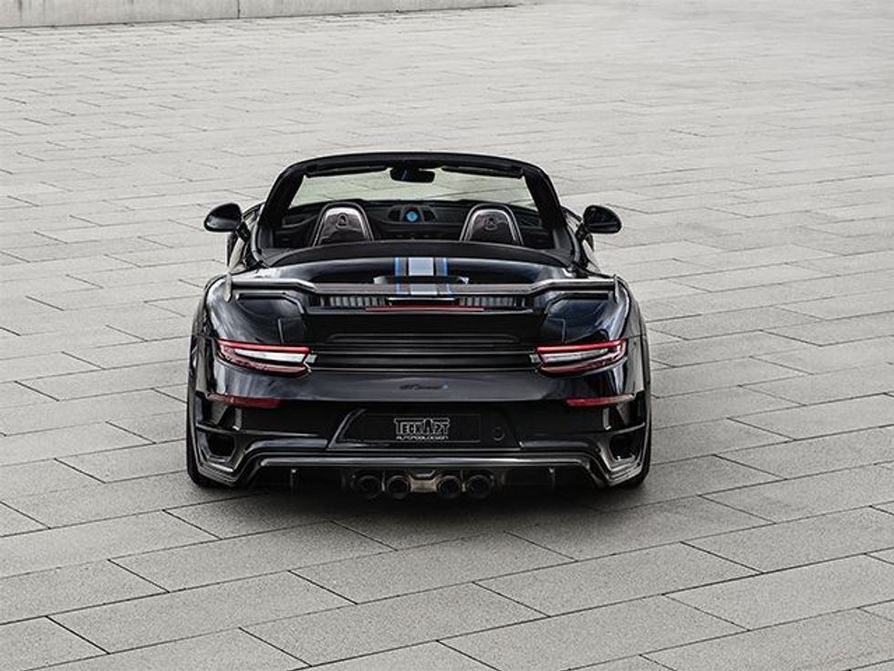 Porsche 911 me kuajfuqi të shtuara dhe pa tavan foto 4