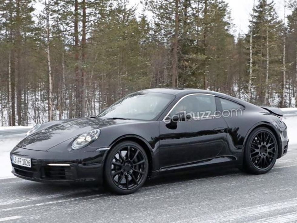 Porsche i paralajmëruar të lansohet më 2019 eshte kapur gjate procesit te testimit foto 2