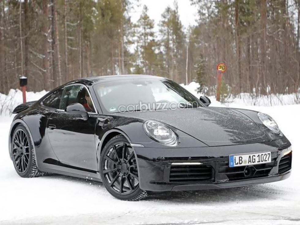 Porsche i paralajmëruar të lansohet më 2019 eshte kapur gjate procesit te testimit foto 7