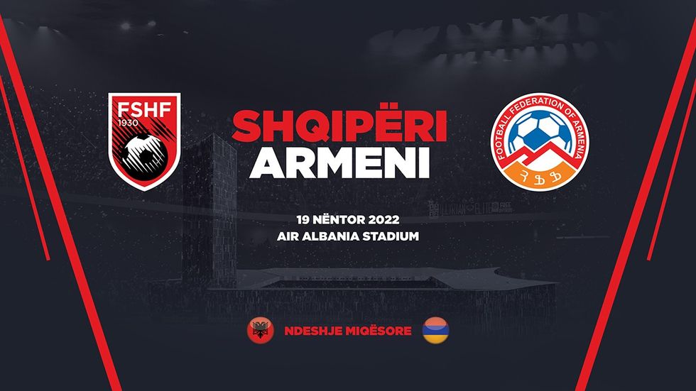 Poster SHQIPERI ARMENI MIQESORE Nentor 2022