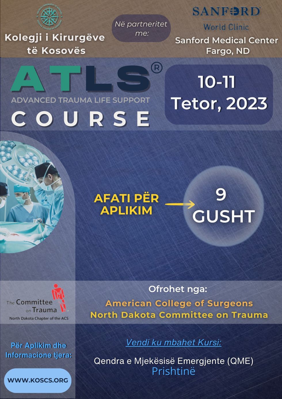 Posteri per Kursin ATLS 1