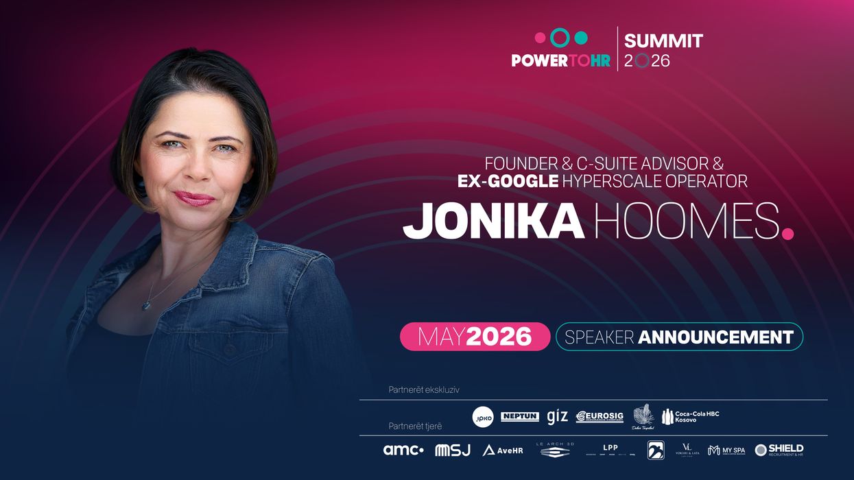 Shqiptarja e parë e Google, Jonika Hoomes sjell eksperiencën e saj në konferencën PowerToHR Shqiptarja e parë e Google, Jonika Hoomes sjell eksperiencën e saj në konferencën PowerToHR