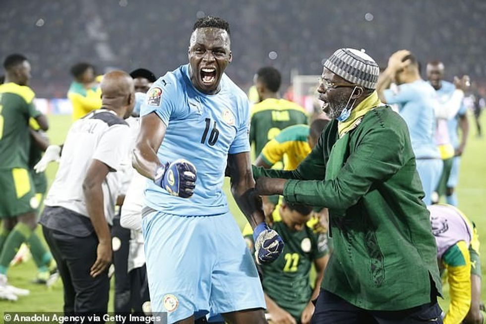 Premier League stars such as Edouard Mendy (pictured) and Mohamed Salah are likely to play