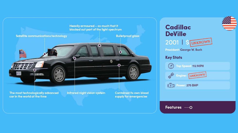 presidential limo 2001 cadillac deville