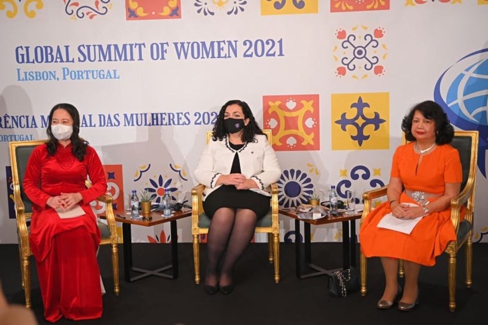 Presidentja Osmani mbane fjalim ne Samitin Global te Grave ne Lisbone 3