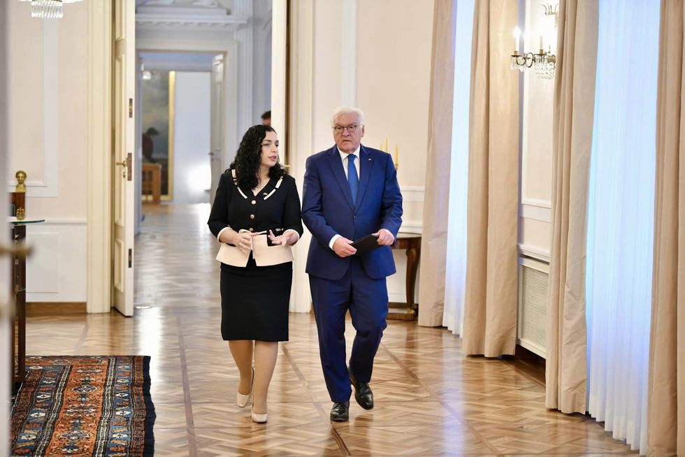 Presidentja Osmani takoi presidentin e Republikes Federale te Gjermanise Frank Walter Steinmeier 10