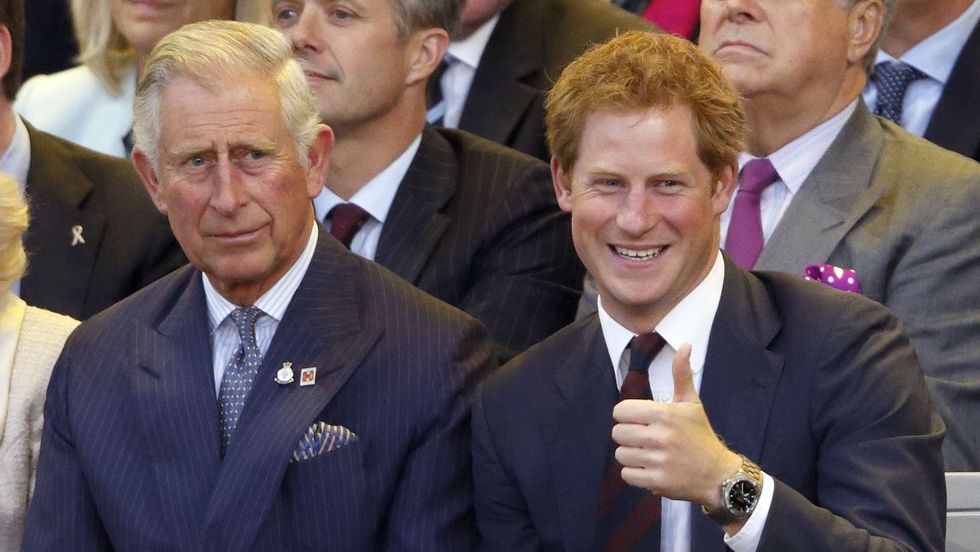 prince harry is grateful that prince charles agreed to walk meghan markle down the aisle