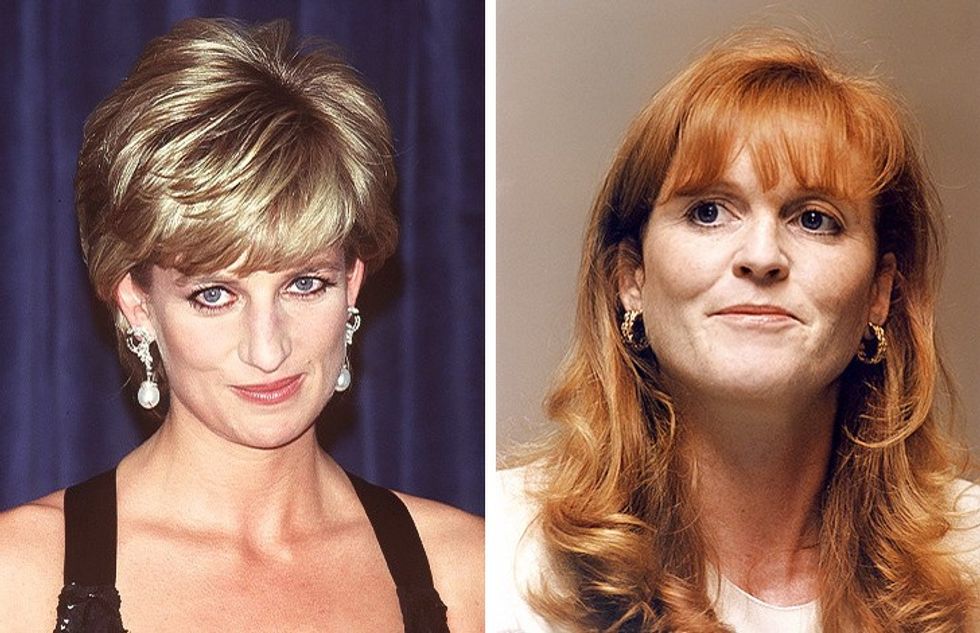 Princeshë Diana dhe Sarah Ferguson kanë një stërgjysh të përbashkët