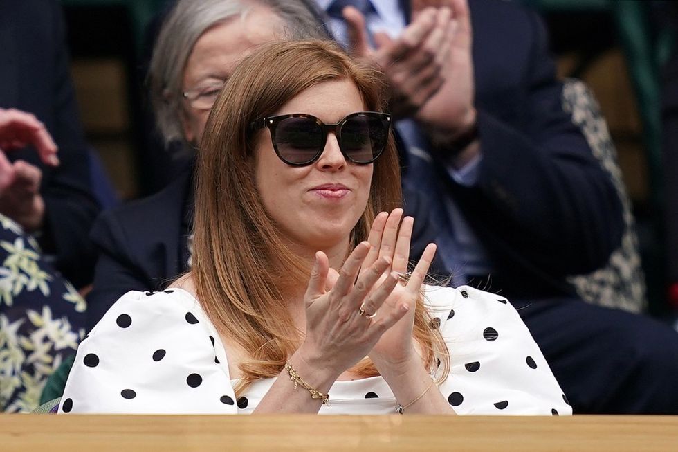 princess beatrice wimbledon