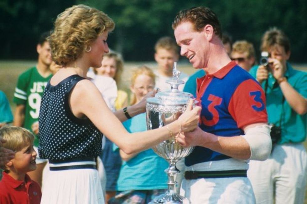 Princess Diana and James Hewitt