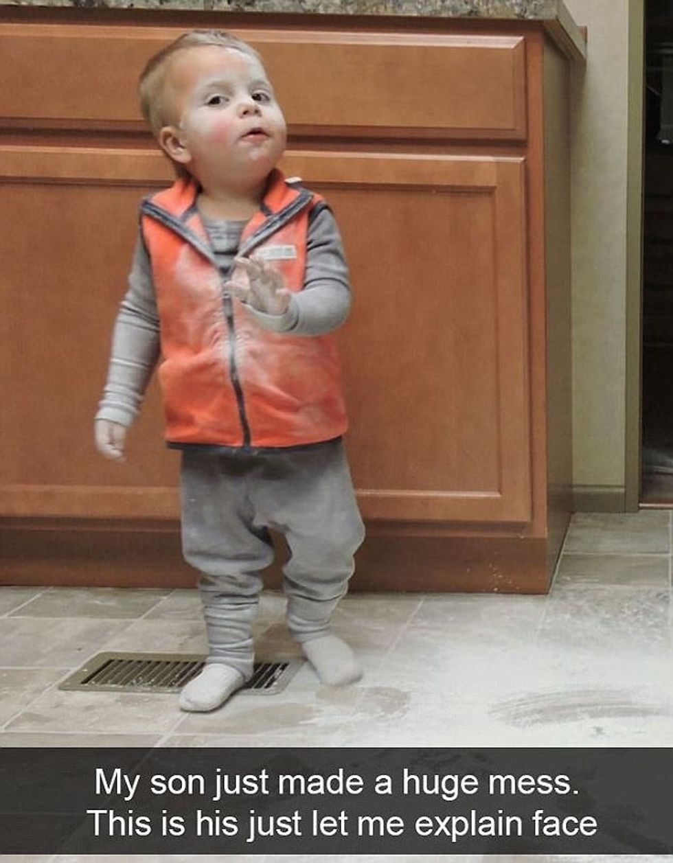 Prindërit kthyen kokën për një moment veprimet e femijeve te tyre jane te papritshme foto 8