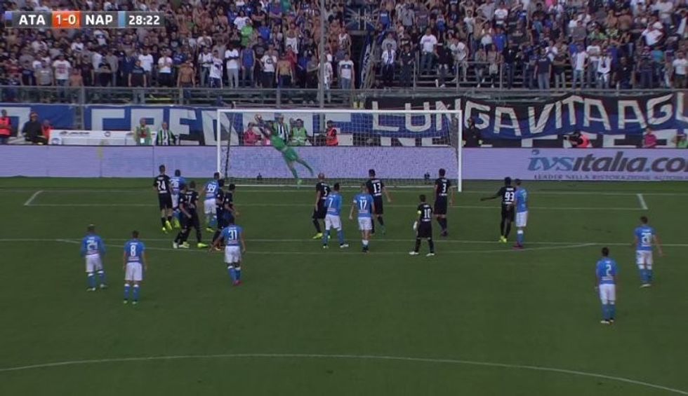 Pritja e bukur e Barishës pas një goditje të fortë nga Ghoulam.