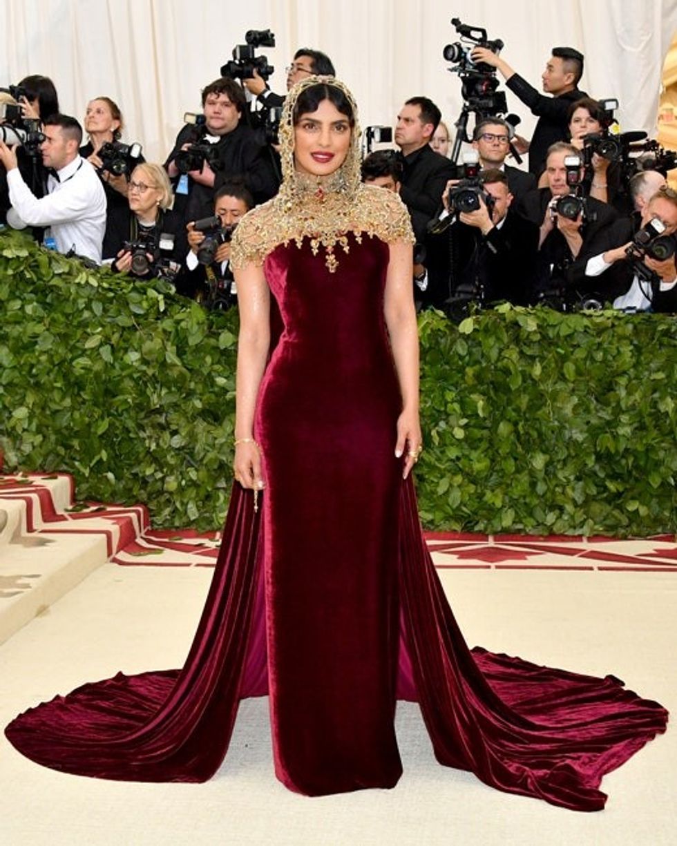Priyanka Chopra in Ralph Lauren Met Gala 2018 11
