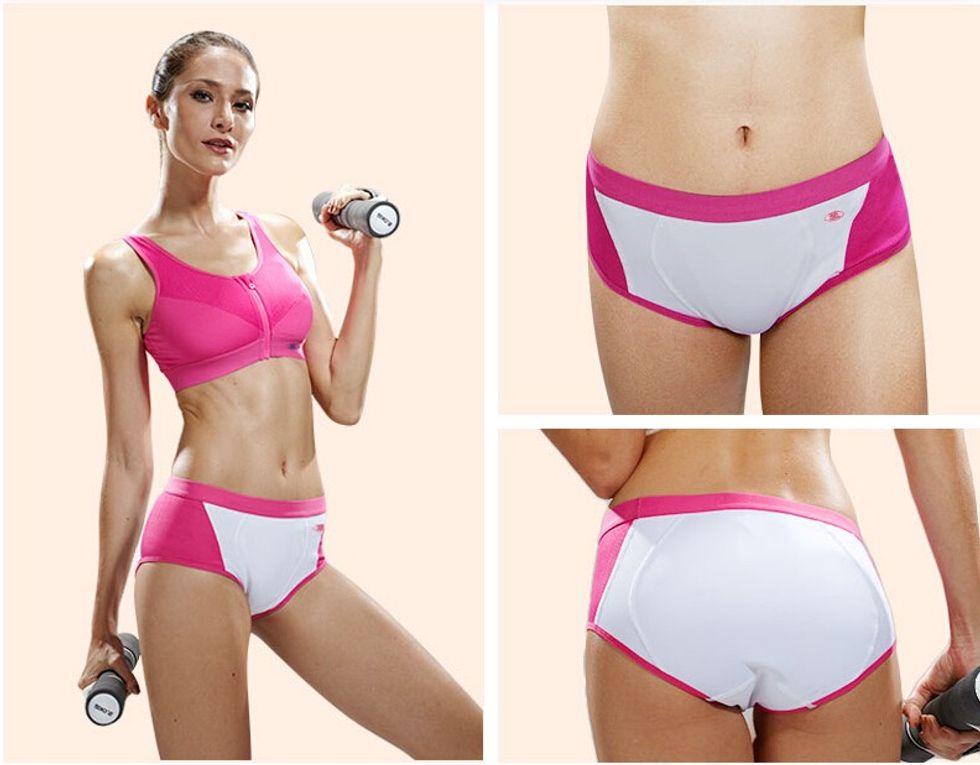 Proffesional Sport Panties Women Cool Dry Polyster Underwear for Running Female Breathable Sport Underwear Panties