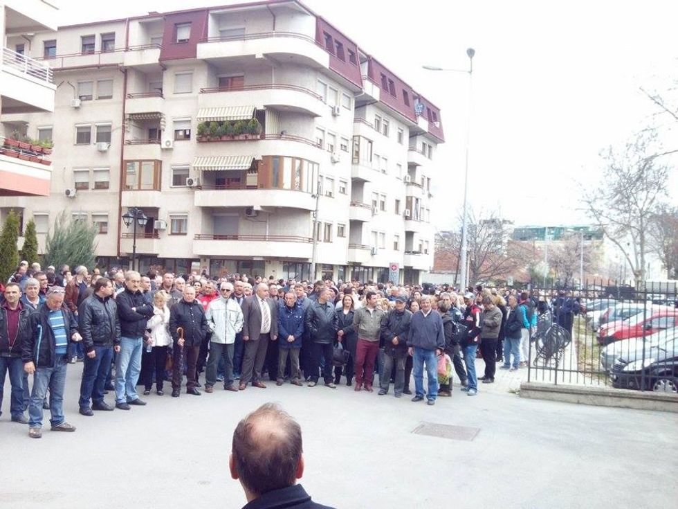 Protesta para MPB-se