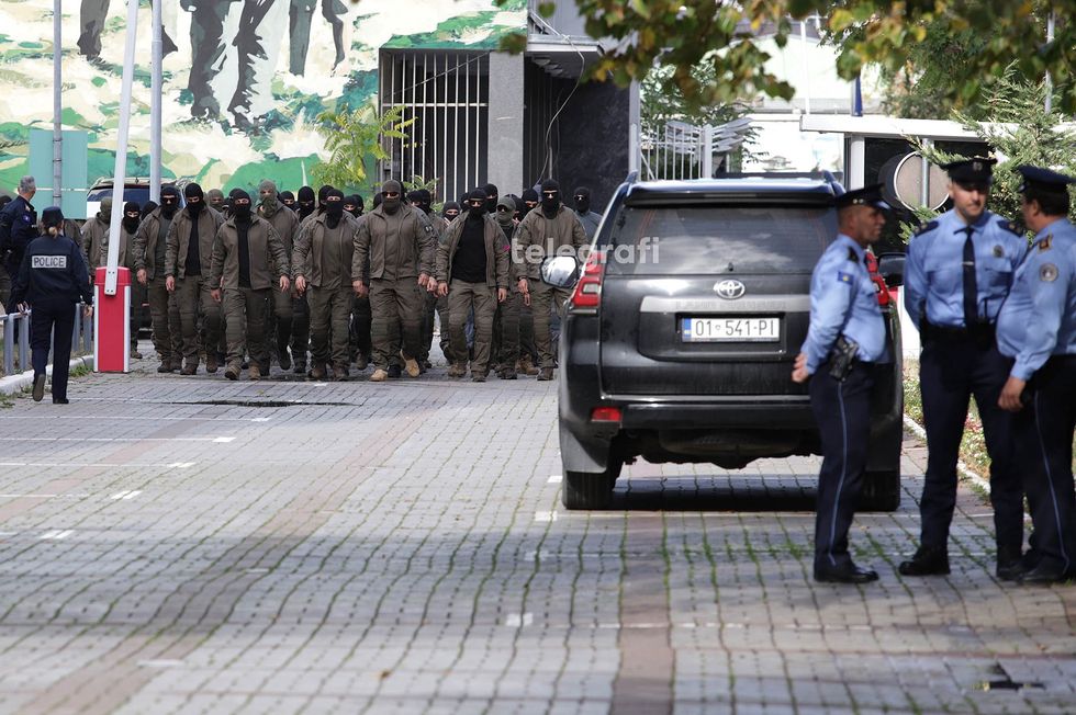 Proteste FIT Njesia Speciale Intervenuese e Policise se Kosoves foto Ridvan Slivova 25
