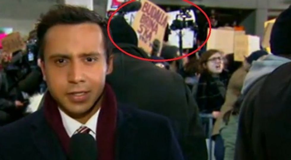 protestuesi shqiptar