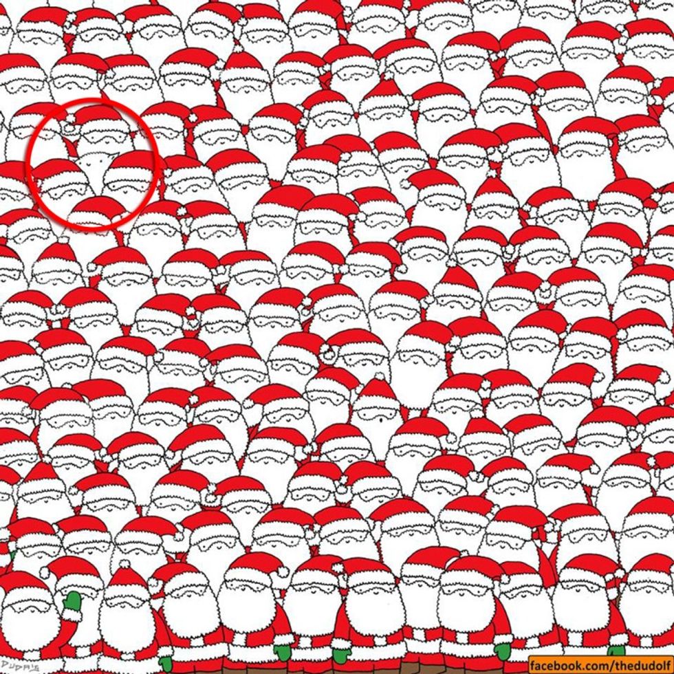 Provoni të gjeni delen e fshehur në mesin e babagjyshave foto 2