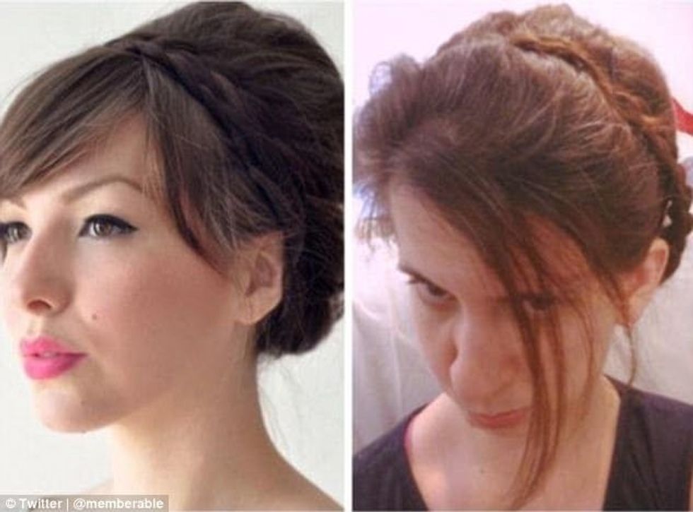 Provuan këshillat prej internetit për të rregulluar flokët rezultatet nuk ishin aspak te kenaqshme foto 2