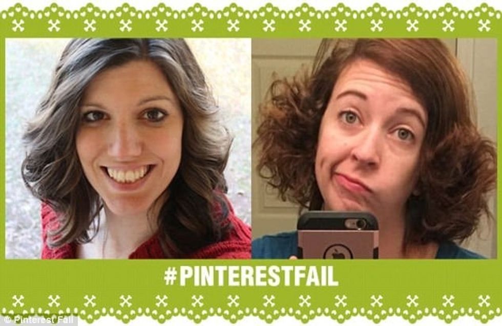 Provuan këshillat prej internetit për të rregulluar flokët rezultatet nuk ishin aspak te kenaqshme foto 5