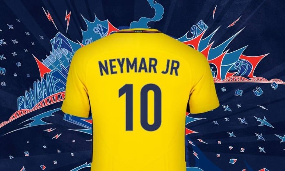 psg neymar 10
