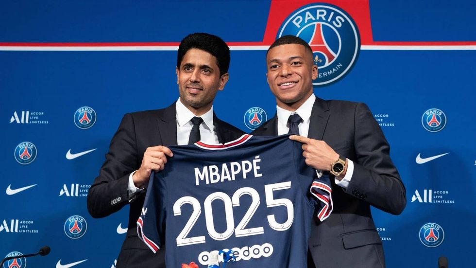 psg president nasser al khelaifi kylian mbappe new contract 1