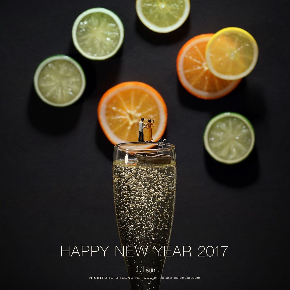 Punime të mahnitshme me gjëra të përditshme dhe figura të vogla foto 5