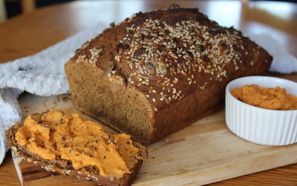 quick and easy wholemeal spelt bread
