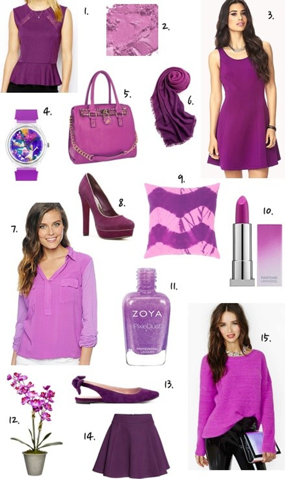 radiant orchid fashiontrend