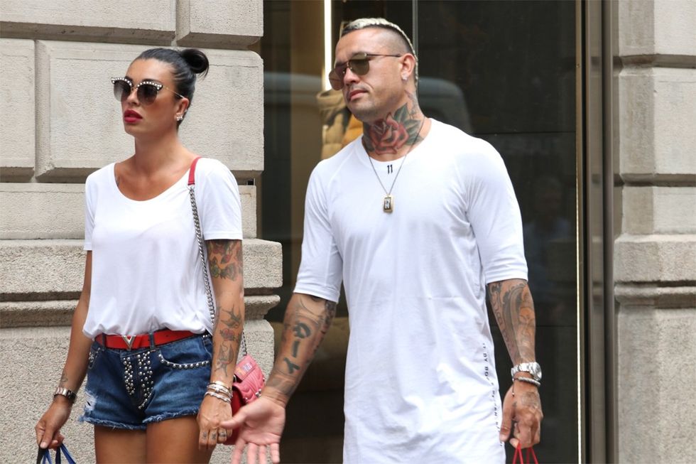 Radja Nainggolan is talking for the first time the cancer from my wife Claudia I went to get her back for Cagliari