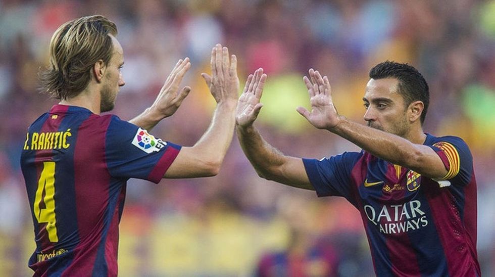 rakitic xavi