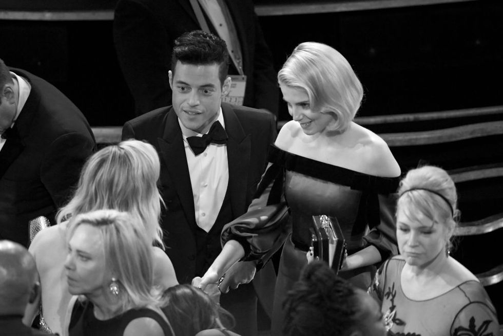 Rami Malek dhe Lucy Boynto