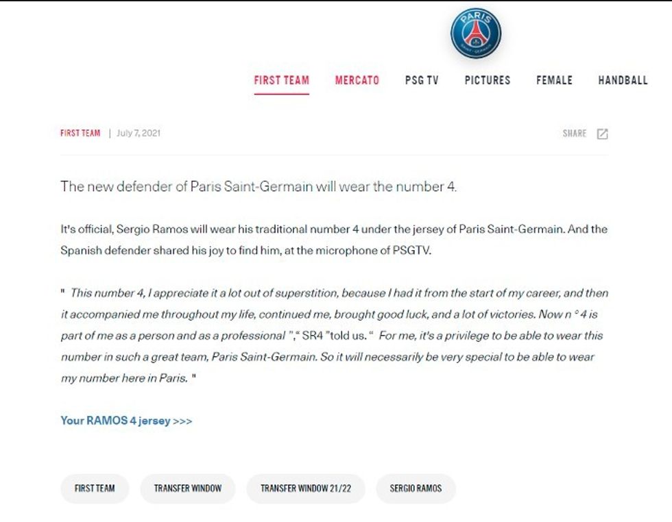 ramos psg